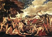 POUSSIN, Nicolas The Triumph of Flora  sg oil painting reproduction